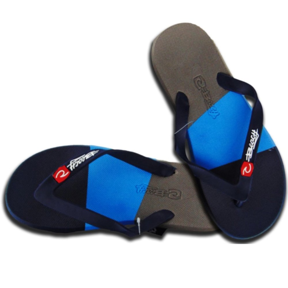 NWT SUMMER SOFT CASUAL TRICOLOR FLIP FLOPS SANDALS IN-OUTDOOR MEN'S BEACH SHOES